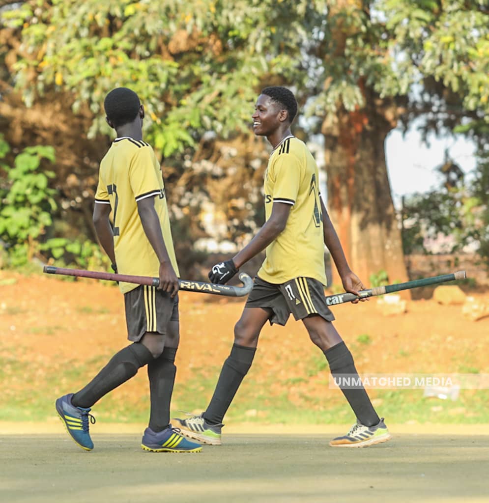 Mark and Aaron share a light moment